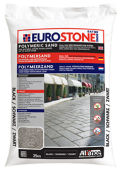 Fixs EuroStone zak 25 kg Zwart - paviment.nl