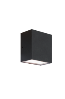 Eclipse square up/down Zwart 230v - Paviment.nl