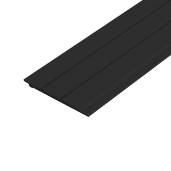 Cementvezel Plank Rabat V3 300x23,6x1 cm Zwart - Paviment.nl