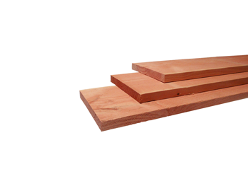 Fijnbezaagde plank douglas 180x19,5x1,9 cm Blank - paviment.nl