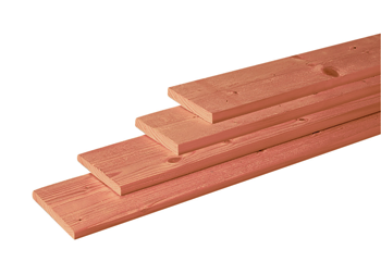 Geschaafde plank douglas 300x19,5x2,8 cm Blank - paviment.nl