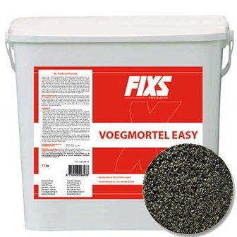 Fixs Voegmortel Easy Basalt met inlay