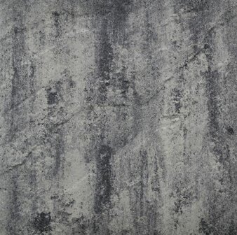Patio reli&euml;f square 60x60x5 cm nero/grey