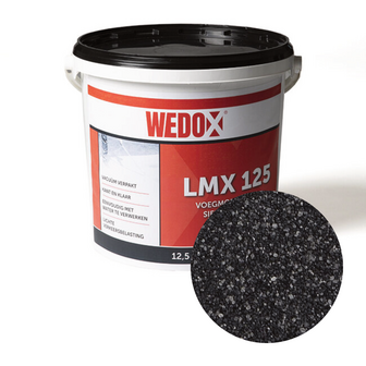 Wedox LMX 125 1K voegmortel Basalt 12,5 kg Paviment.nl
