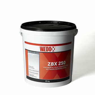 Wedox ZBX 250 PU voegmortel steengrijs 25 kg