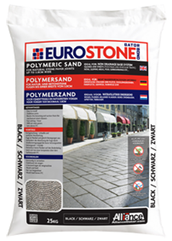 Fixs EuroStone zak 25 kg Zwart - paviment.nl