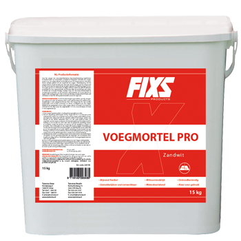 Fixs Voegmortel Pro Zandwit - paviment.nl