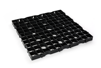 ECCOdal grastegel 80x80x4 cm Zwart - paviment.nl