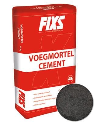Fixs Cementvoegmortel Antraciet
