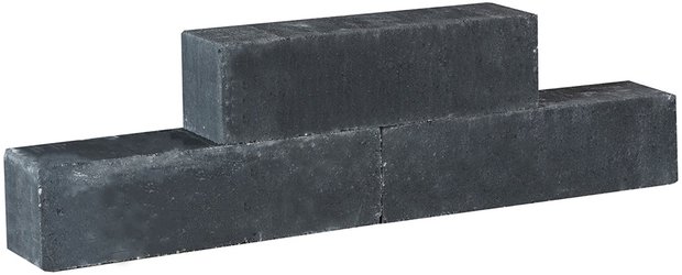 Classico Block 45x12,5x12,5cm zwart