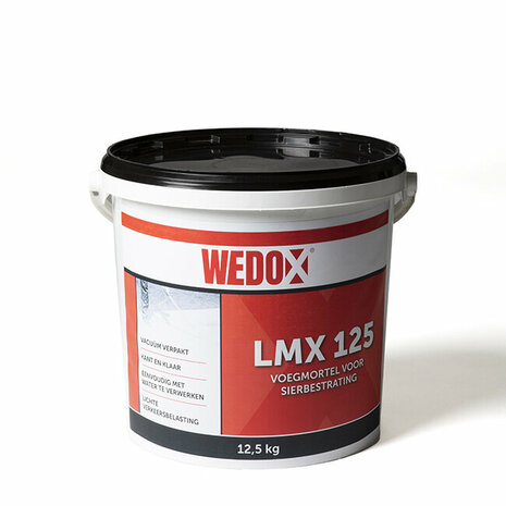 Wedox LMX 125 1K voegmortel Naturel 12,5 kg