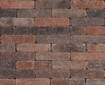 Tambour 20x5x7 cm Rood-zwart - paviment.nl