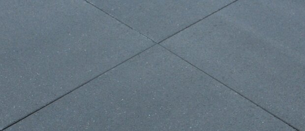 Metro Carr&eacute; 50x50x5 cm Nero - paviment.nl