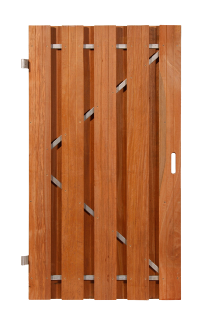 Keruing-S-deur Java 100x180 cm - Paviment.nl