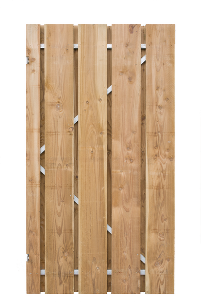 Bergen-S-deur 190x100 cm Groen ge&iuml;mpregneerd - Paviment.nl