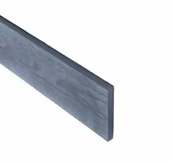 Millboard kantplank 320x15x3,2 cm Burnt cedar + Embered - Paviment.nl