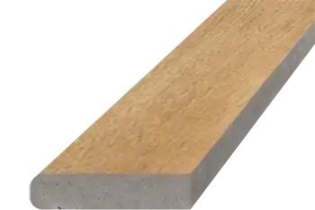 Millboard kantplank 320x15x3,2 cm Golden oak - Paviment.nl