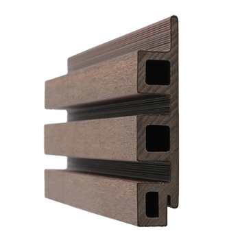 WPC Gardenwall siding 400x12,1x2,5 cm Teak - Paviment.nl