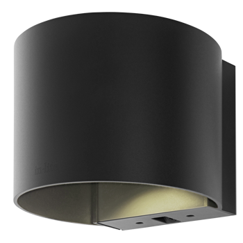 Halo up-down wand 100-230v Dark - Paviment.nl