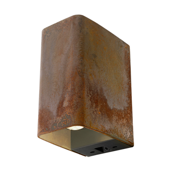 Ace up &amp; down wand Corten - Paviment.nl