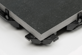 Ceramidrain 60x60x4 cm Belgium dark sfeer