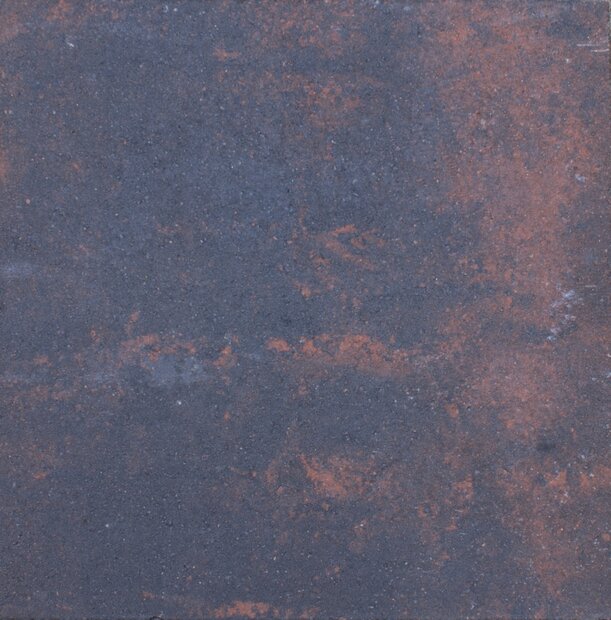 Metro Carr&eacute; 50x50x5 cm Nero castano - Paviment.nl