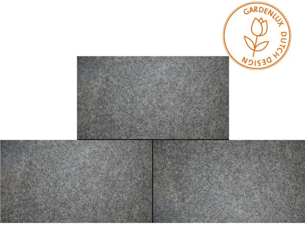 Cera5line 20x40x5cm basalt