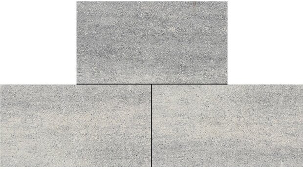 Cottage stones 40x80x4cm kent wit/grijs gen.