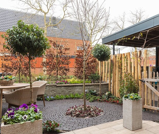 Strato 25x50x6cm gent beige/bruin/grijs sfeer