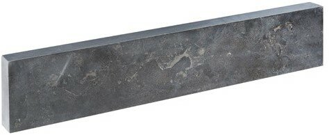 Asian Bluestone opsluitband met facet blauw gezoet 6x20x100cm