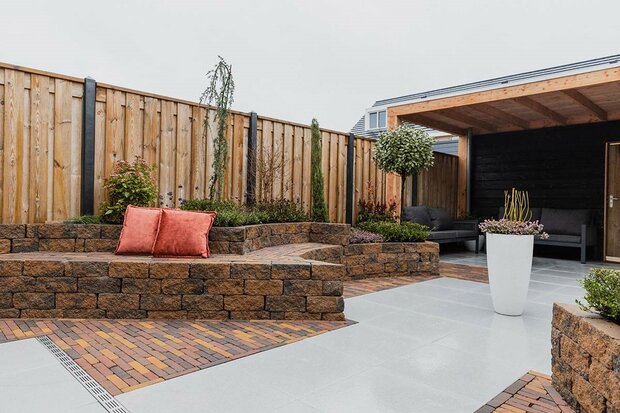 Cliff Walling 30x12x12cm bruin/zwart