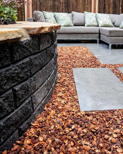 Crack &amp; Stack 15/23x20x10cm zwart sfeer