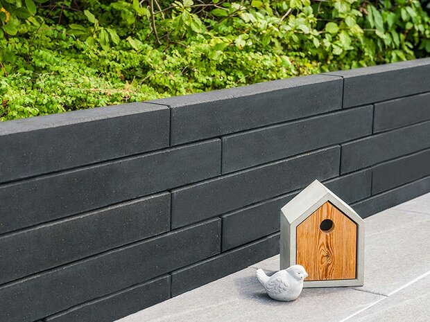 Decor block XL 80x12,5x12,5cm antraciet sfeer