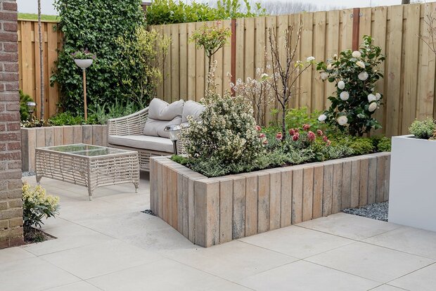 Decor block XL 80x12,5x12,5cm mosselkalk sfeer