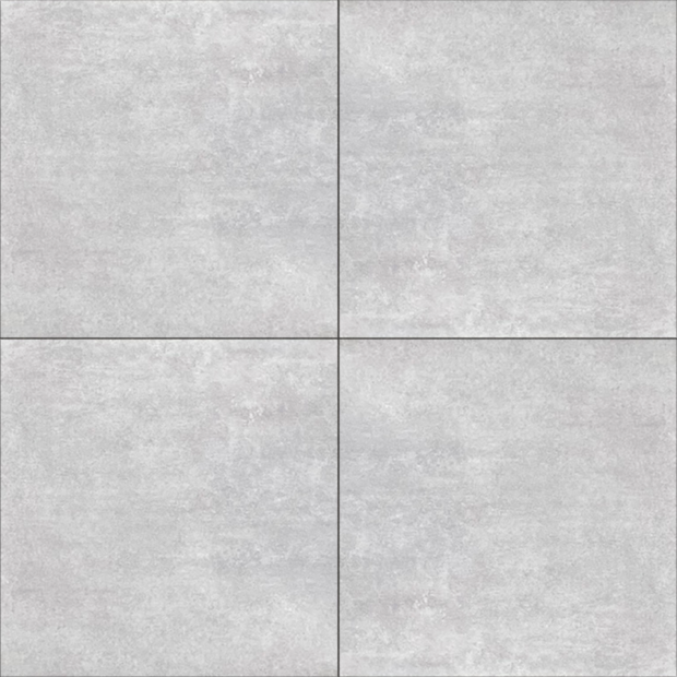 Ceramiton Blaze 60x60x4cm Silver sfeer