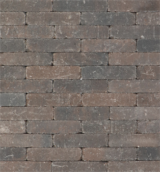 Top Trommelsteen 20x5x7 cm Bruin-Antraciet - Paviment