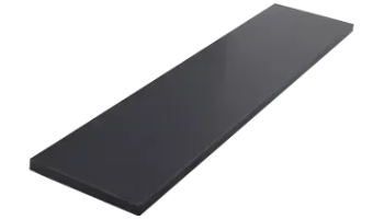 Basalt Afdekplaat 20x100x3cm Gezoet