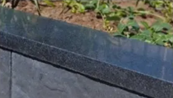 Basalt Afdekplaat 15x100x3cm Gezoet