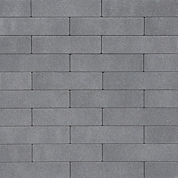 Waalformaat Strak 20x5x7cm Donker Grijs zonder facet