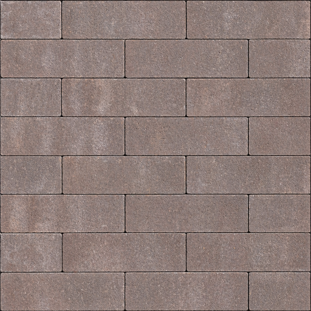 Dikformaat Strak 21x7x7cm Rood/Paars