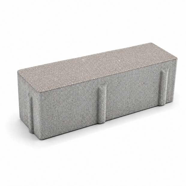 Dikformaat Strak 21x7x7cm Grijs zonder facet