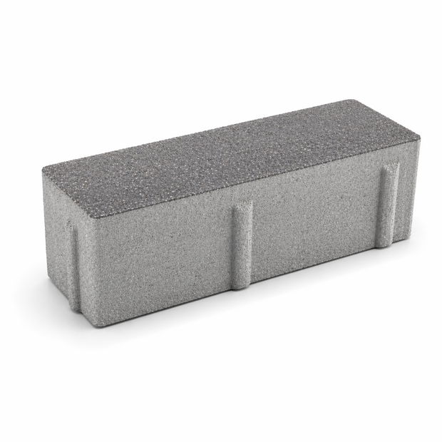 Dikformaat Strak 21x7x7cm Donker Grijs zonder facet