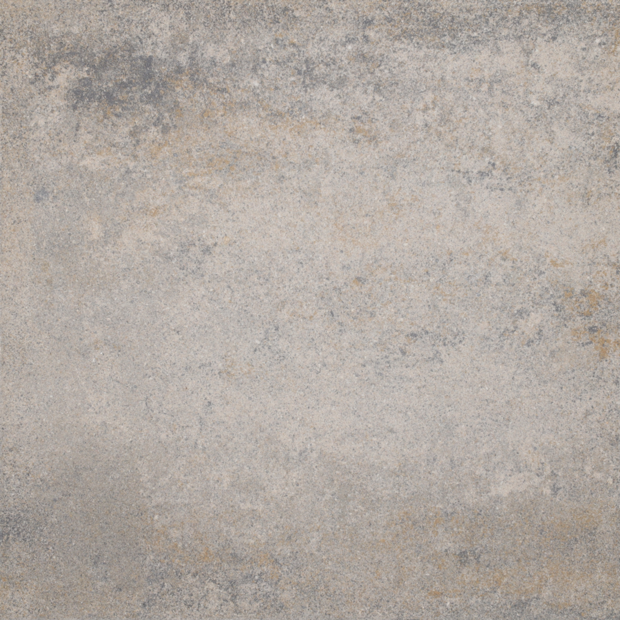 Accent terrastegel 60x60x4 cm Grijs/Bruin genuanceerd