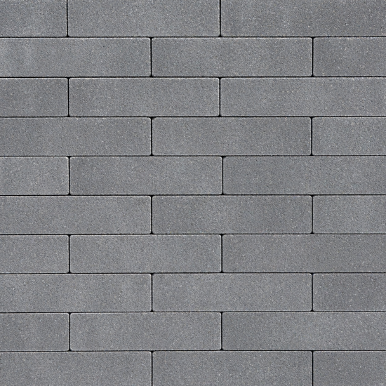 Waalformaat Strak 20x5x7cm Donker Grijs zonder facet