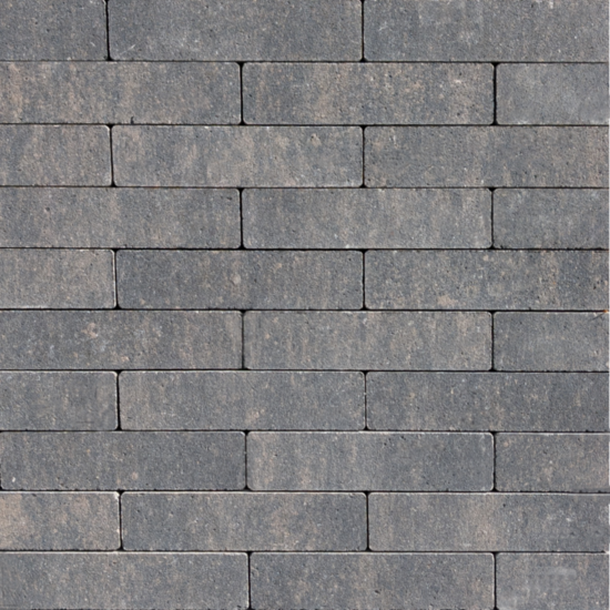 Waalformaat Strak 20x5x7cm Grijs/Beige zonder facet