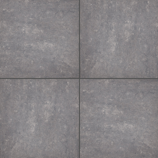 Accent terrastegel 60x60x4 cm Zilvergrijs genuanceerd