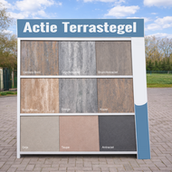 Actie terrastegel Rek