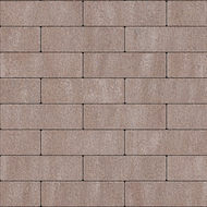Dikformaat Strak 21x7x7cm Beige/Bruin zonder facet