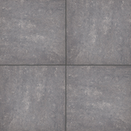 Accent terrastegel 60x60x4 cm Zilvergrijs genuanceerd