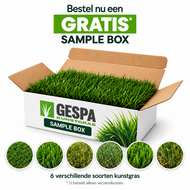 Gratis gespa kunstgras samplebox